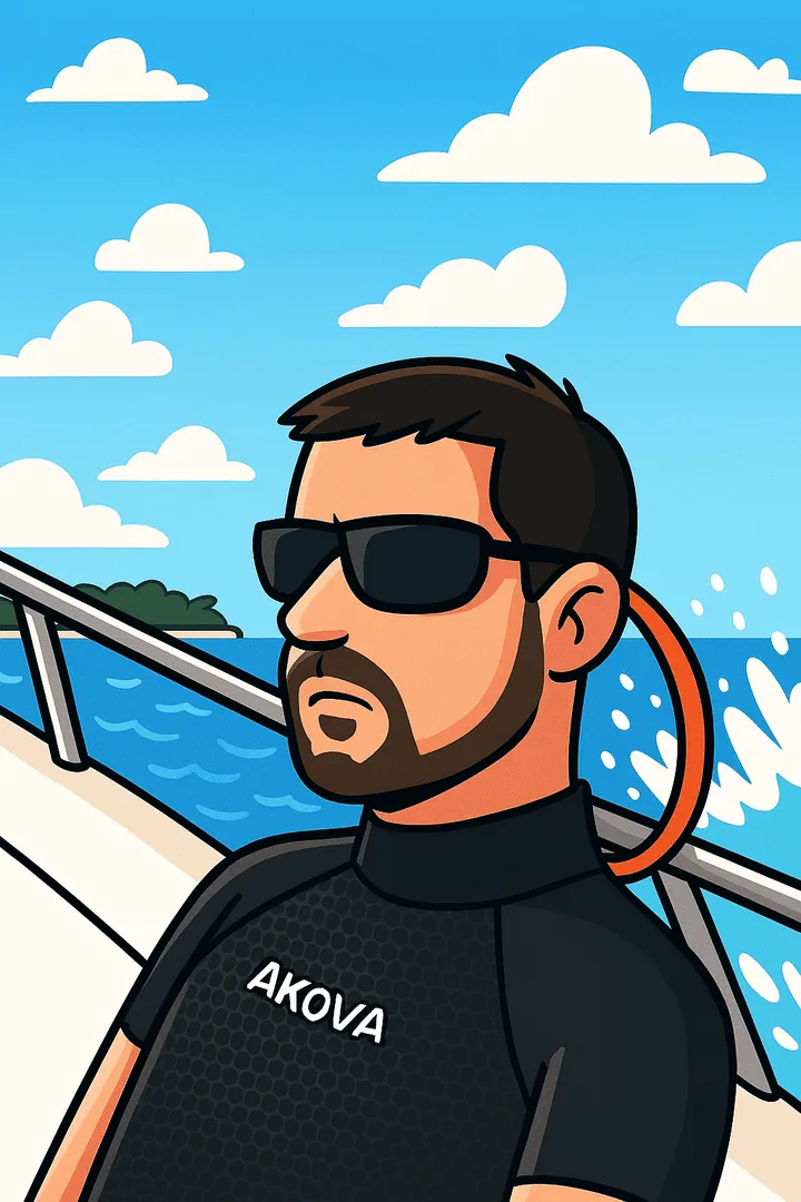 Josué, instructor PADI